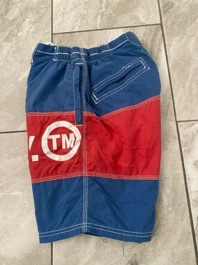 SUPERDRY Men’s  tri-color block swim shorts | M